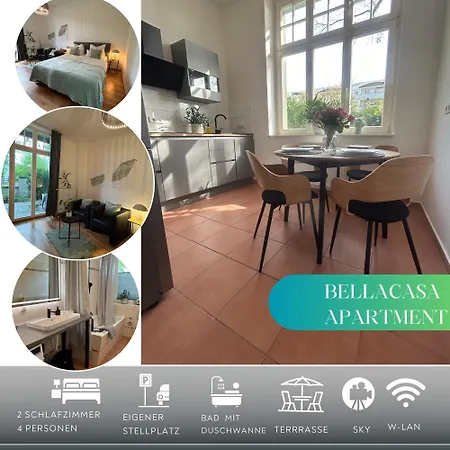 Mintara Komfort Apartment Mit Grill -Terrasse, Sky Und Parkplatz Magdeburgo Esterno foto